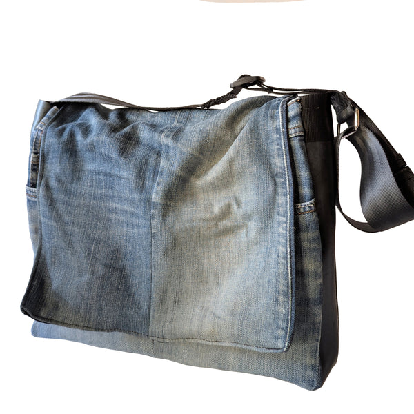 Besace Jeans Bleu Revival A01