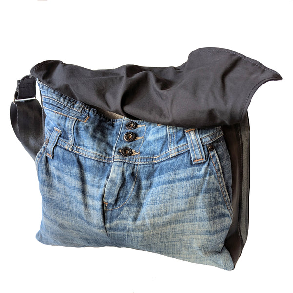 Besace Jeans Bleu revival A05