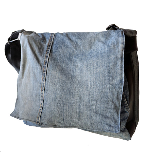 Besace Jeans Bleu revival A05
