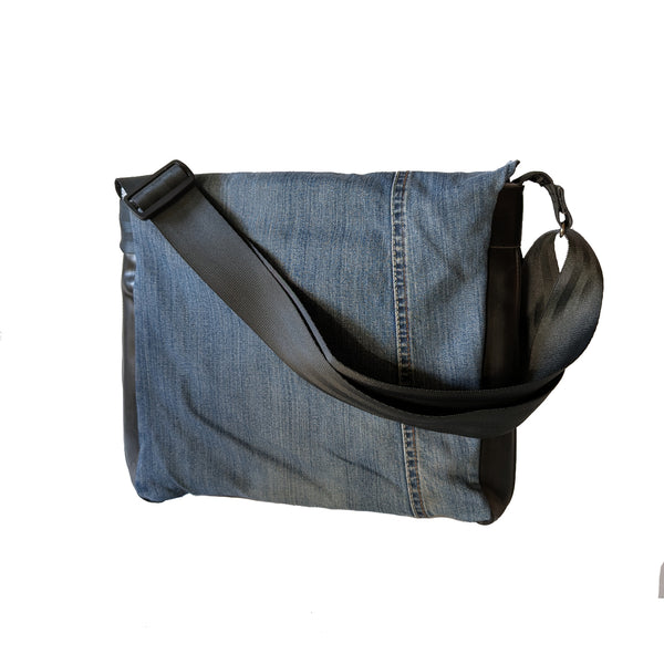 Besace Jeans Bleu revival A05