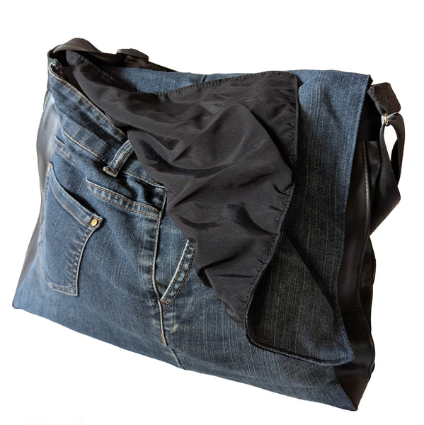 Besace Jeans Bleu Revival C01