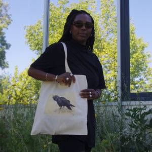 Tote bag Corbeau